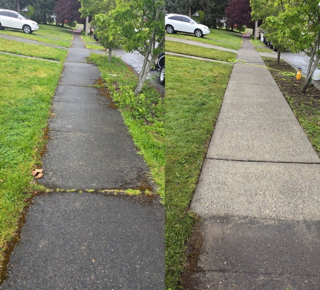 concrete cleaning