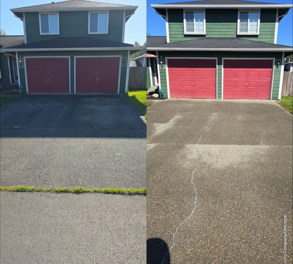Driveway cleaning